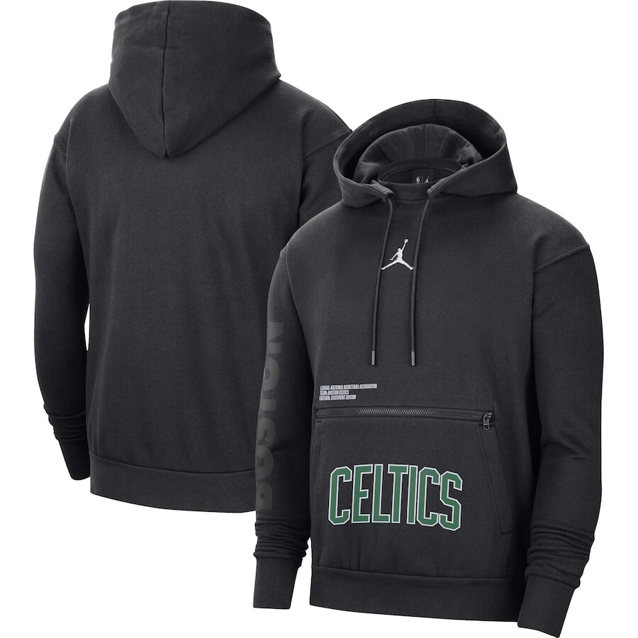 

Пуловер с капюшоном Jordan Brand Boston Celtics, черный