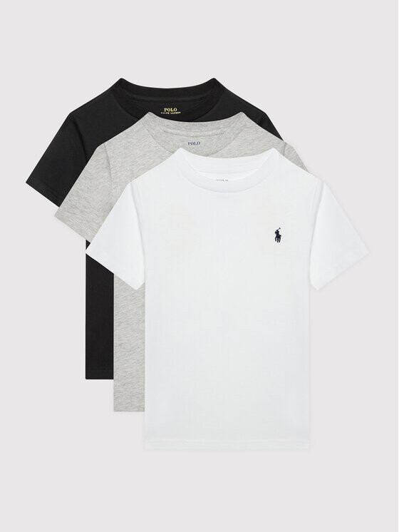 

Комплект из 3 футболок стандартного кроя Polo Ralph Lauren, мультиколор