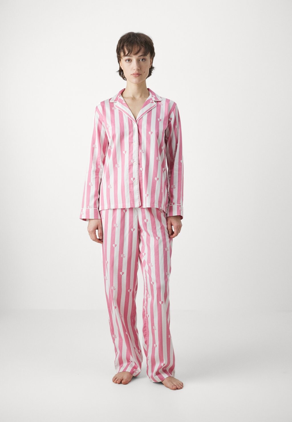 

Пижамы Lauren Ralph Lauren, розовый