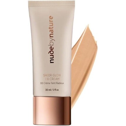 

Универсальный BB-крем Sheer Glow All-In-One, увлажняющий с SPF 8 03, телесный, бежевый, Nude By Nature