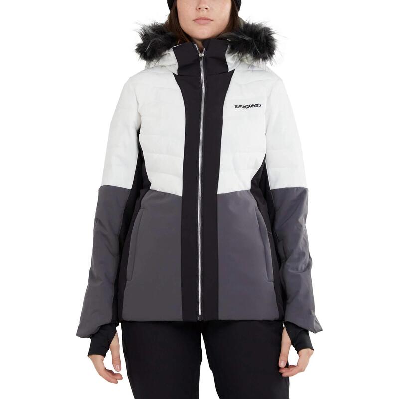 Женская лыжная куртка Salina Padded Jacket - черный Fundango, цвет schwarz лыжная куртка willow padded jacket men черный fundango цвет schwarz