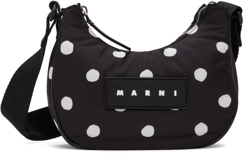

Черная сумка в горошек Marni