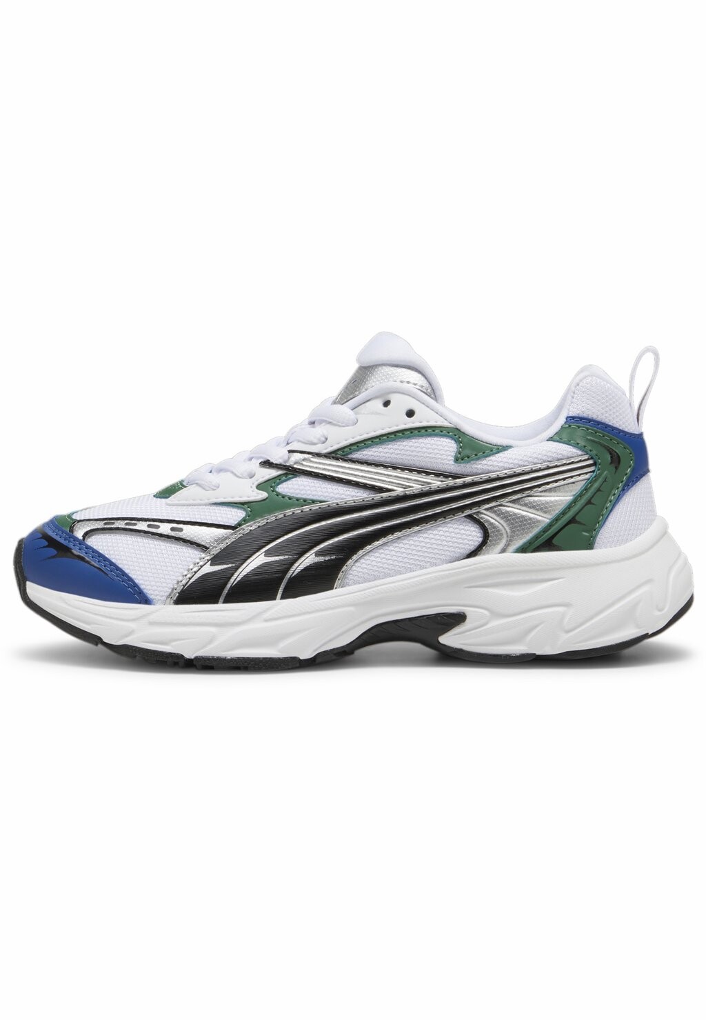 

Низкие кроссовки Morphic Techie Puma, цвет white black vine