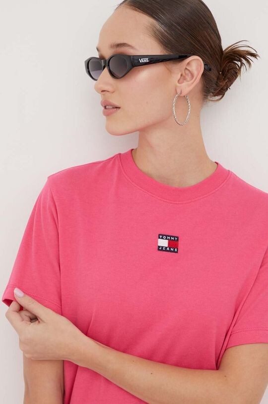 

Футболки Tommy Jeans, розовый