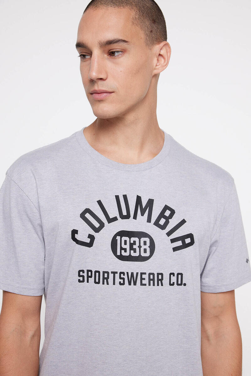 

Футболка с короткими рукавами и логотипом Columbia Columbia, серый