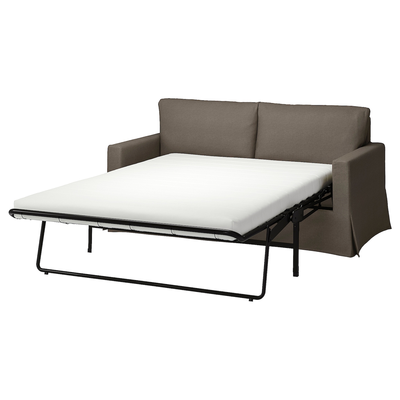 ХИЛТАРП 2 дивана-кровати с откидной спинкой, Грансель серо-коричневый HYLTARP IKEA готовый высококачественный чехол для дивана с полным покрытием простой эластичный чехол для дивана в гостиную с наволочкой