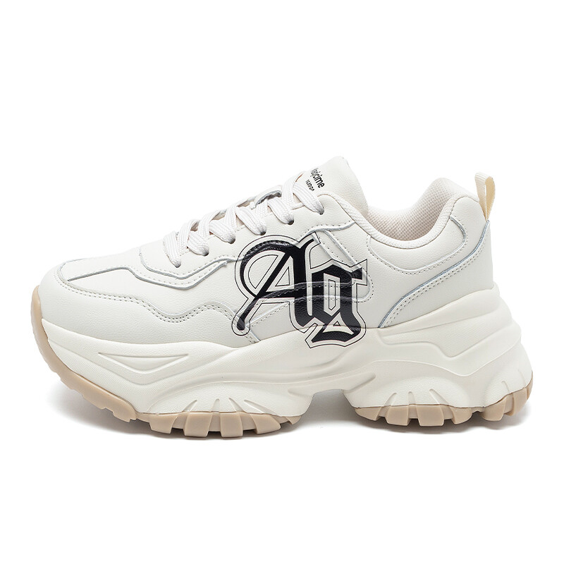 

Кроссовки AGSDON Chunky Sneakers Women's Low-top, бежевый