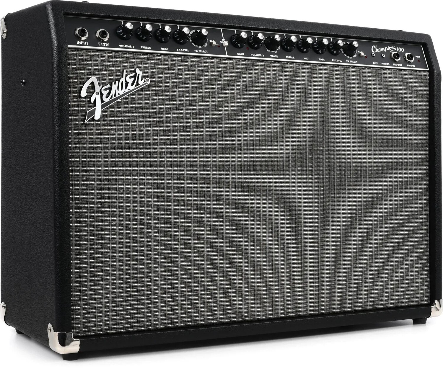 

Комбоусилитель Fender Champion 100, 2 x 12 дюймов, 100 Вт