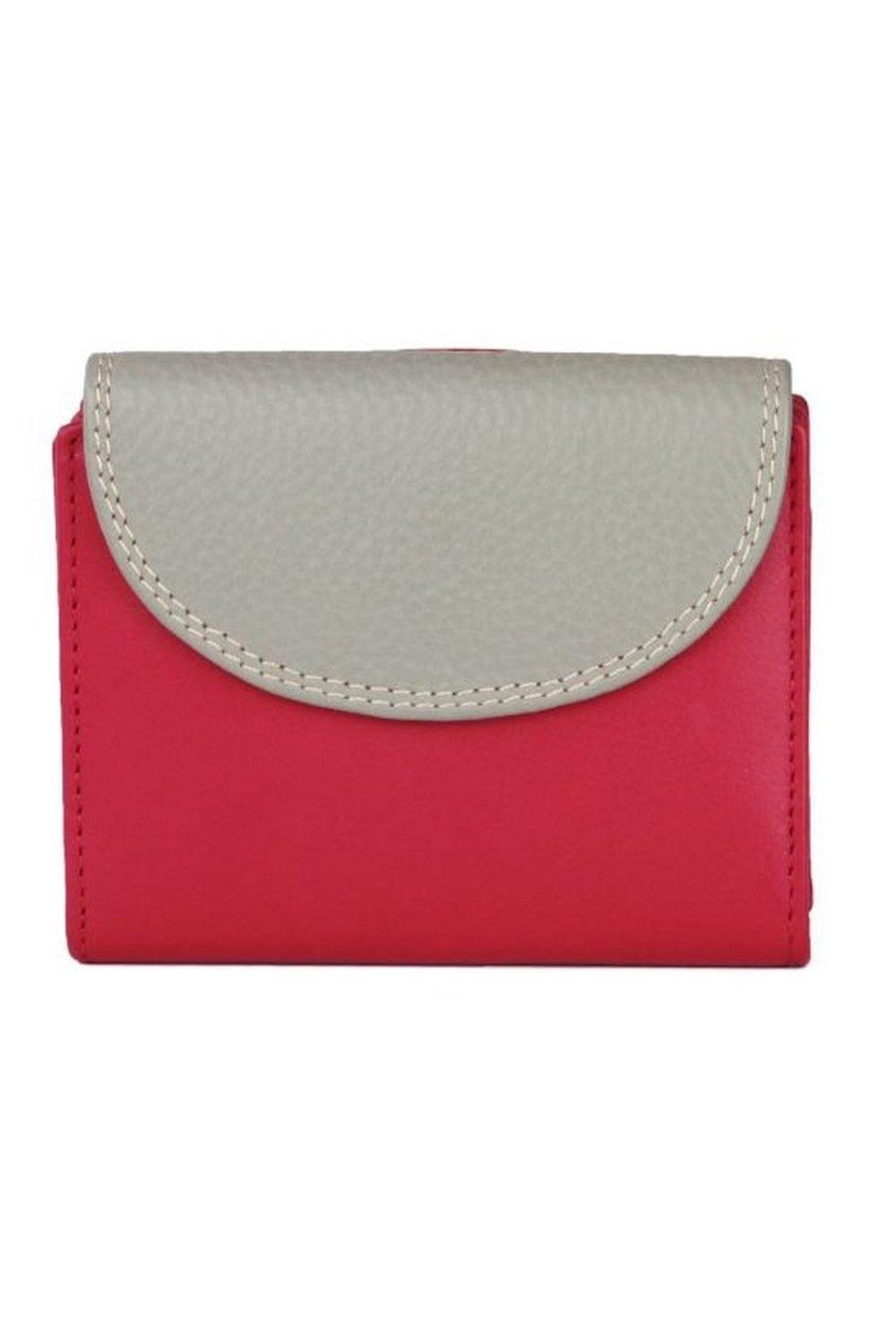 Кошелек Leanne с контрастной вставкой Eastern Counties Leather, розовый кошелек для монет бетси eastern counties leather красный