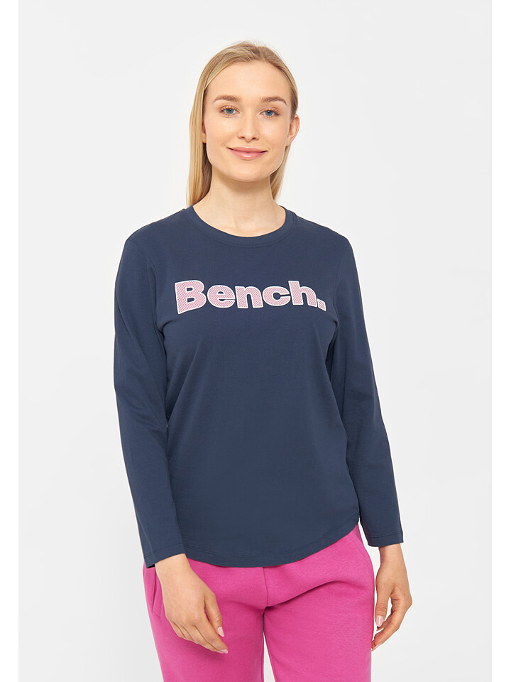 

Лонгслив Bench Jewelle, темно-синий