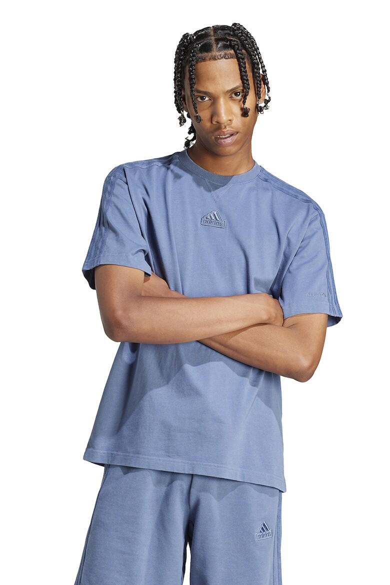 

Хлопковая футболка ALL SZN Adidas Sportswear, синий