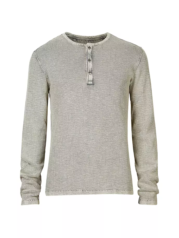 

Рубашка Мемфис Хенли John Varvatos, серый