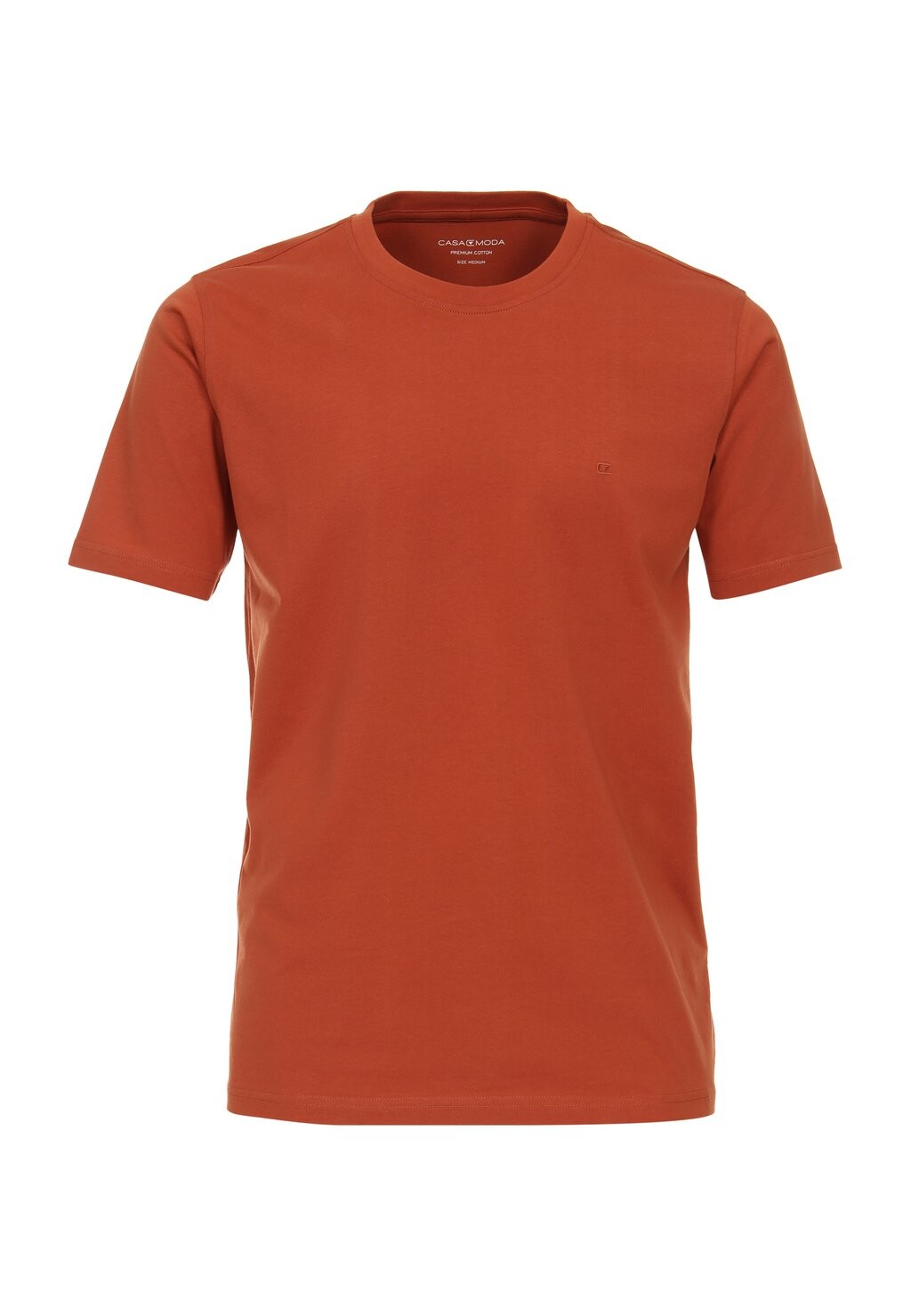

Футболка базовая CASAMODA, цвет dunkelorange