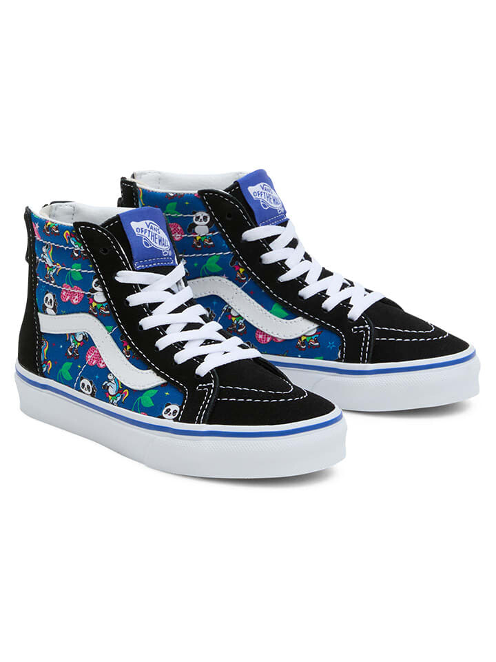 

Высокие кроссовки Vans Leder SK8 Hi Zip, цвет schwarz/blau