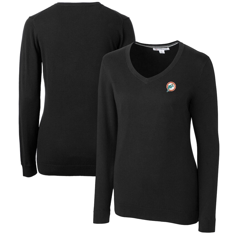 

Свитер Cutter & Buck Miami Dolphins, черный