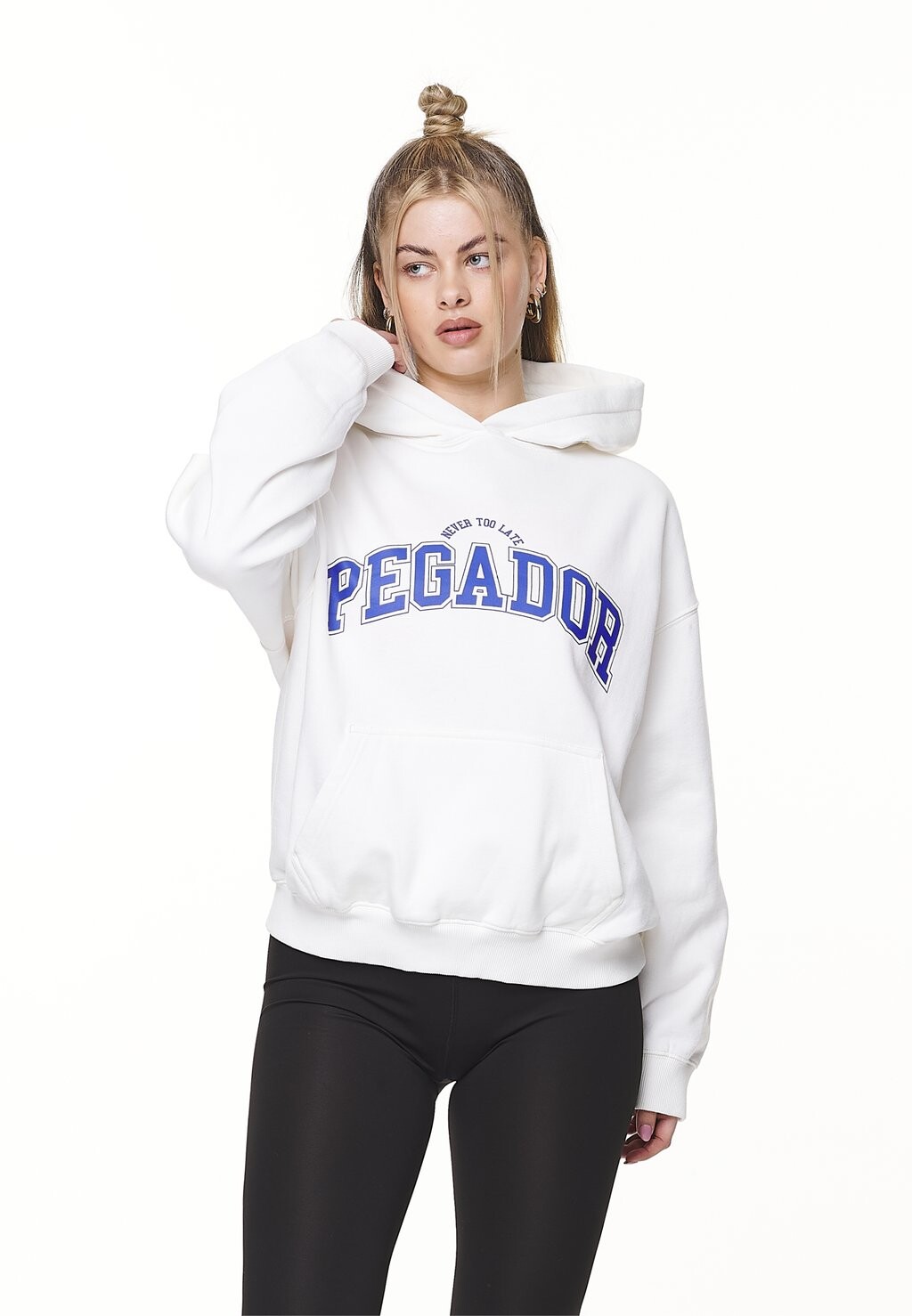 

Толстовка WAYRUNA OVERSIZED HOODIE Pegador, цвет washed coconut milk