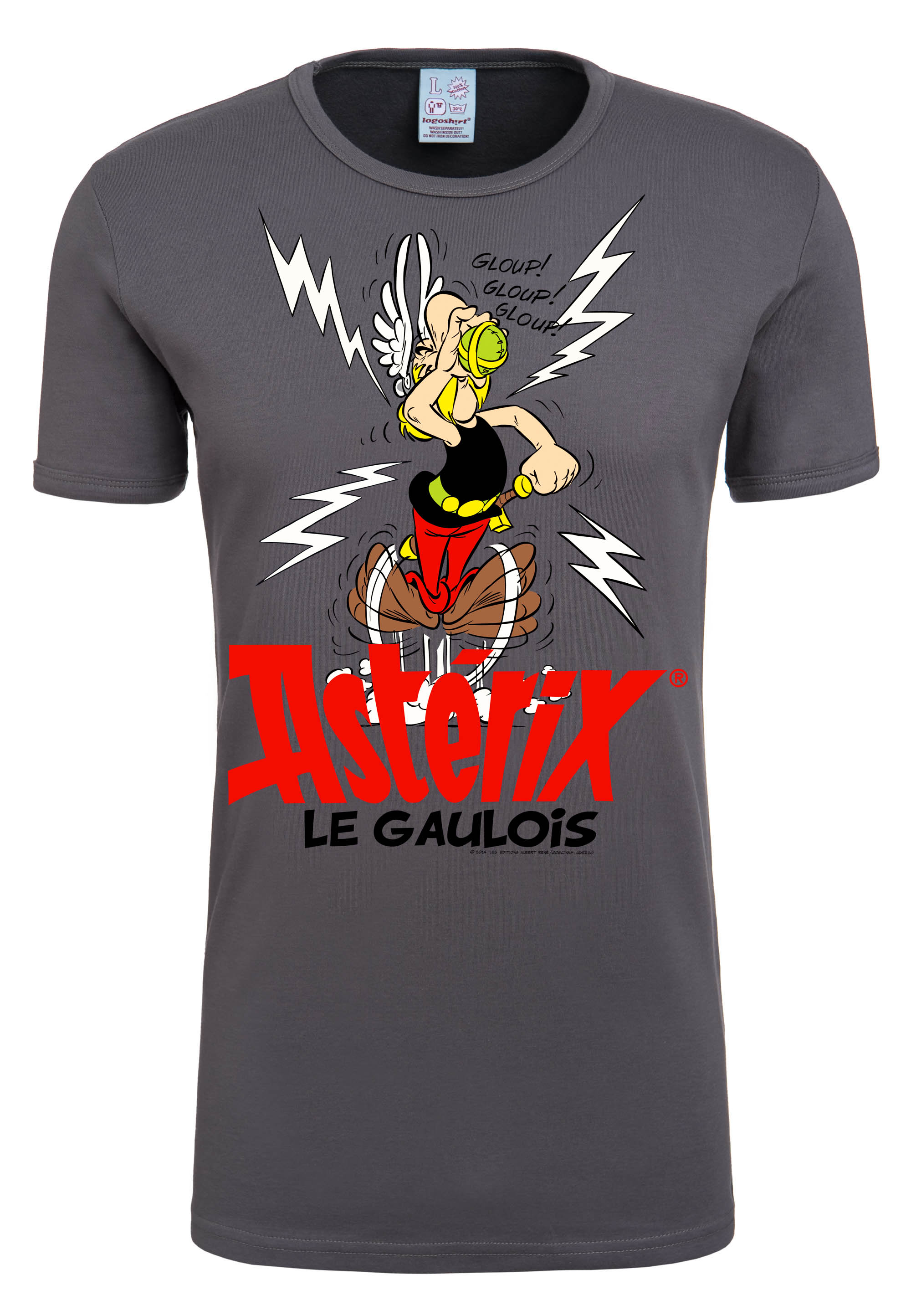 

Футболка Logoshirt Asterix Le Gaulois, серый