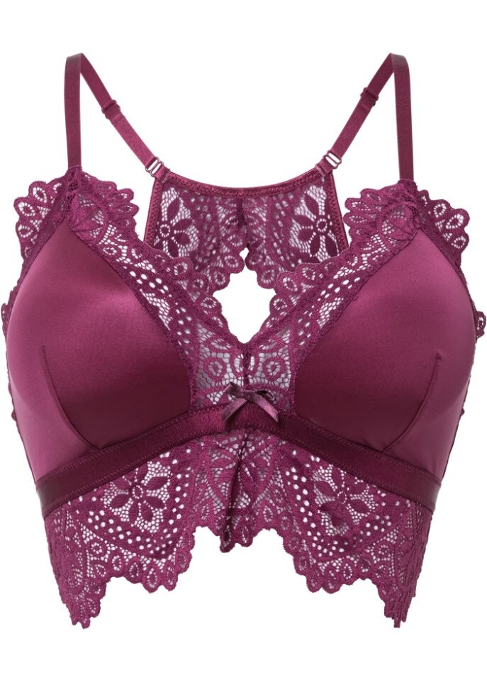 

Бралетт без косточек Bodyflirt, красный
