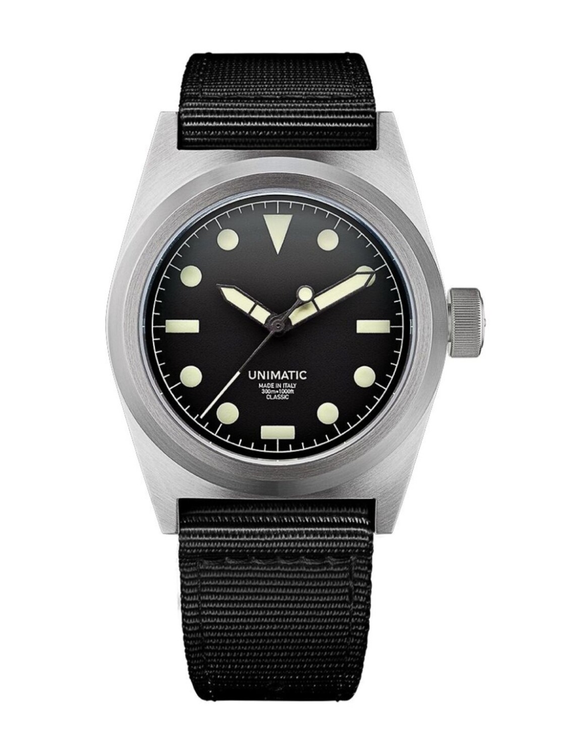 

Unimatic наручные часы U2 Classic 38.5 мм, черный