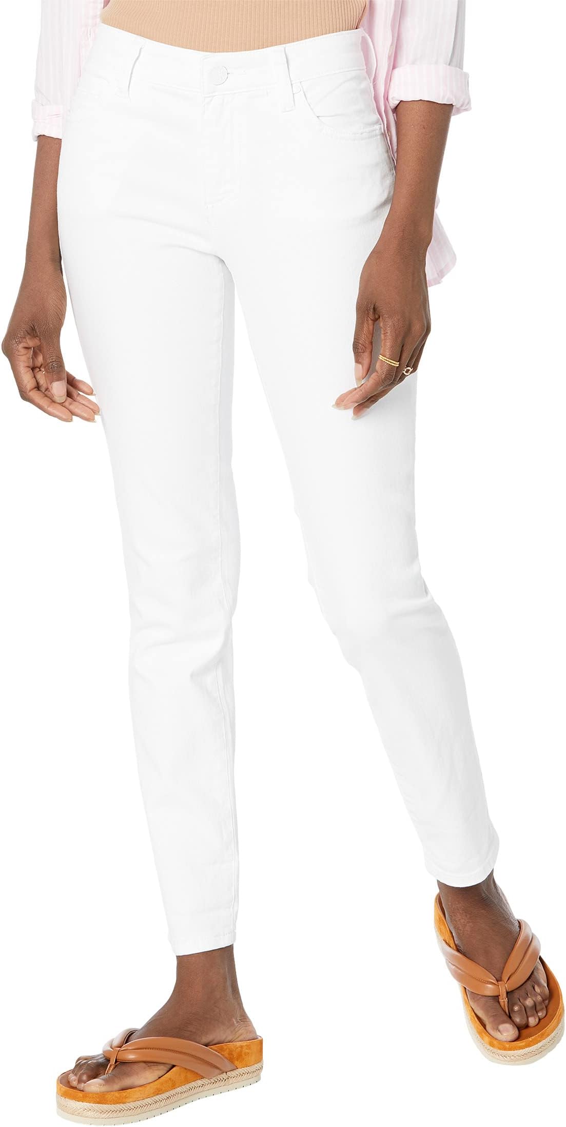 Джинсы Catherine Boyfriend Jeans KUT from the Kloth, цвет Optic White 1