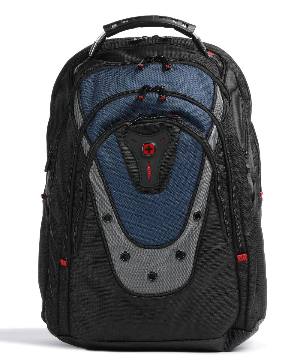 Рюкзак для ноутбука Icons Ibex 17 дюймов из переработанного полиэстера Wenger, черный рюкзак для ноутбука modern reload 14″ из переработанного полиэстера wenger черный