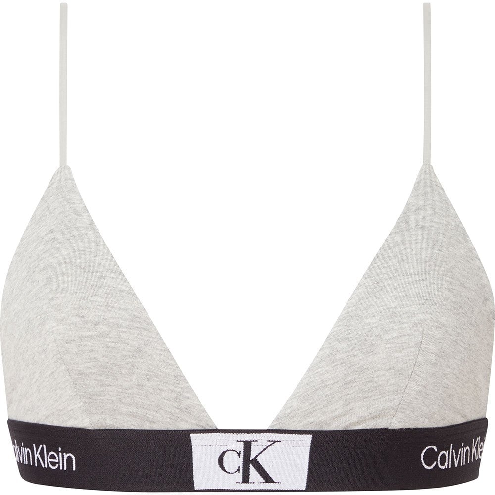 

Бюстгальтер Calvin Klein Unlined Triangle, серый