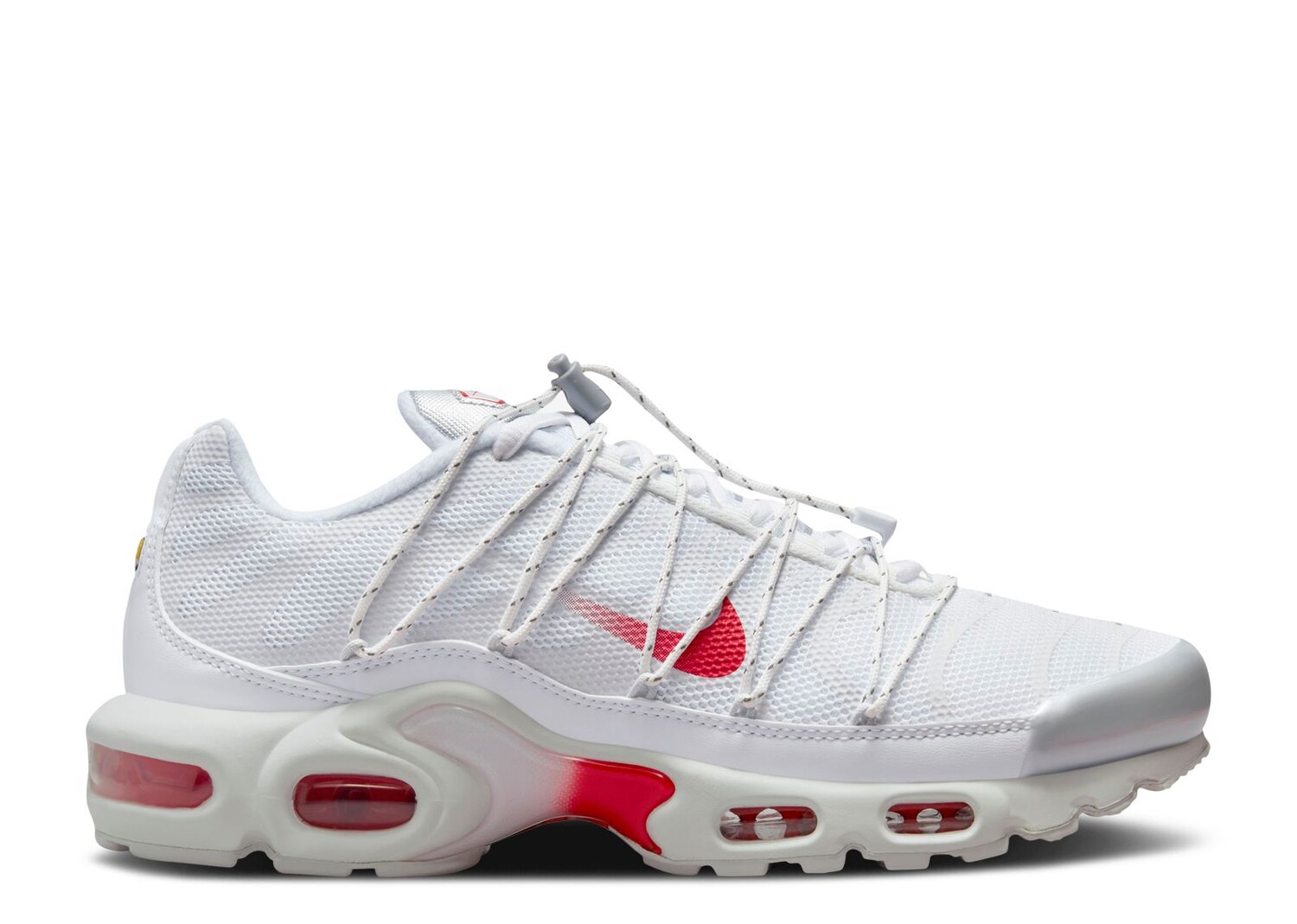 

Кроссовки Nike Wmns Air Max Plus Lace Toggle 'White University Red', белый