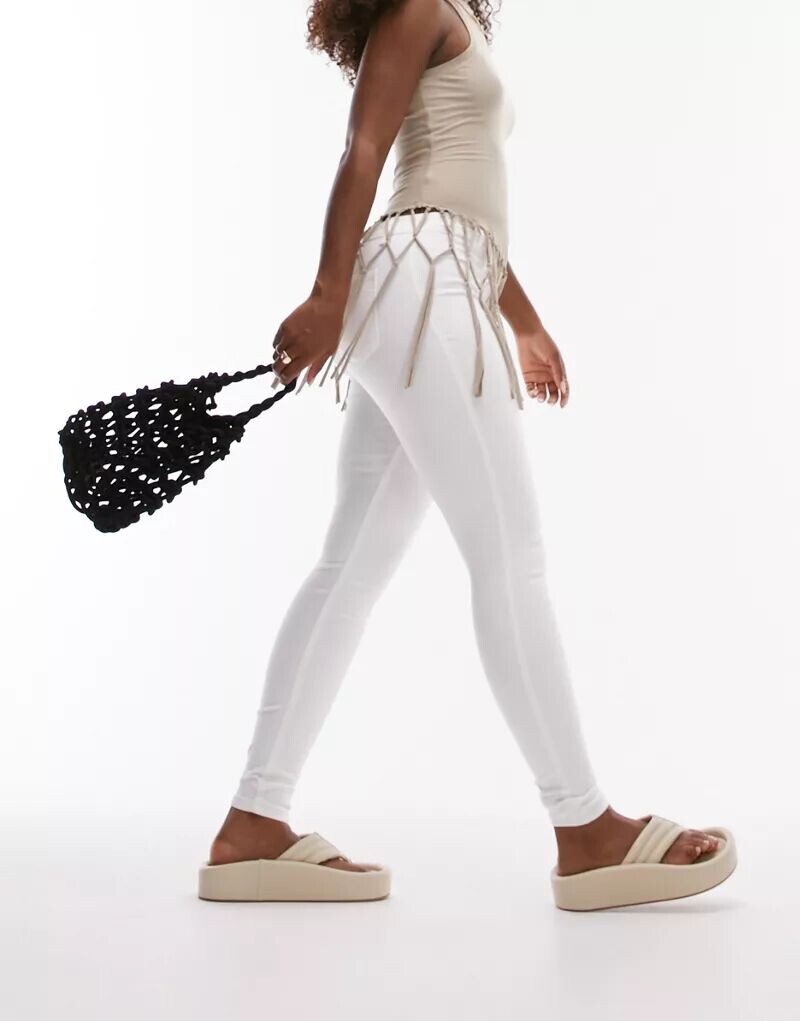 

Белые джинсы Topshop Joni