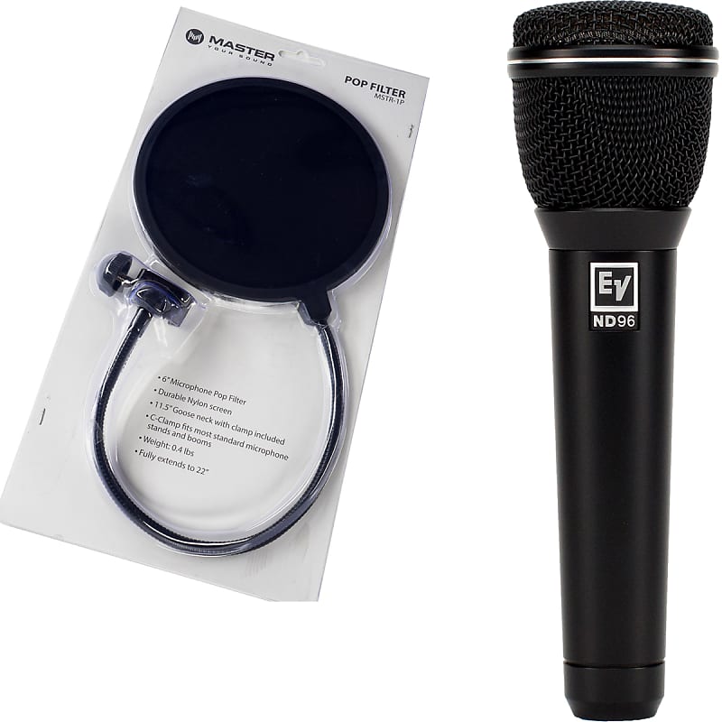 Кардиоидный динамический вокальный микрофон Electro-Voice ND96 микрофон вокальный electro voice co9 кардиоида