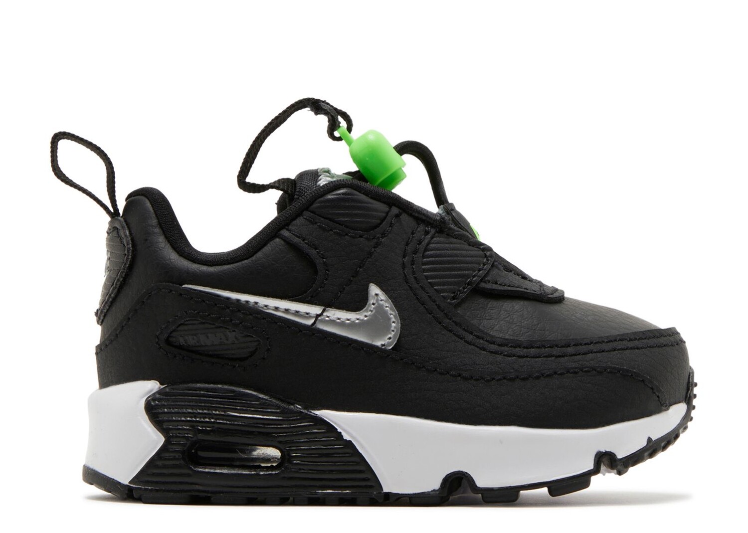 

Кроссовки Nike Air Max 90 Toggle Td 'Black Chrome', черный