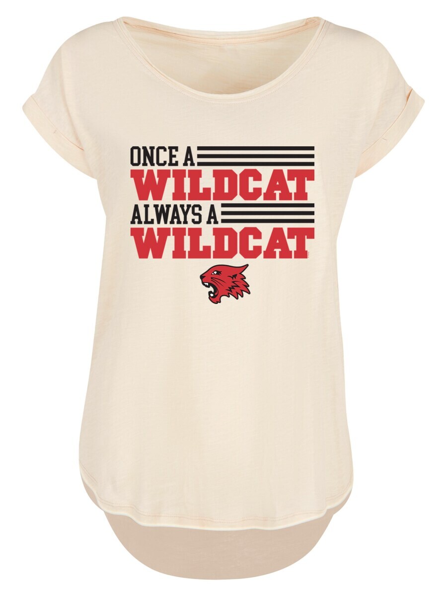 

Футболка F4Nt4Stic DISNEY HIGH SCHOOL MUSICAL ONCE A WILDCAT ALWAYS A WILDCAT, песочный