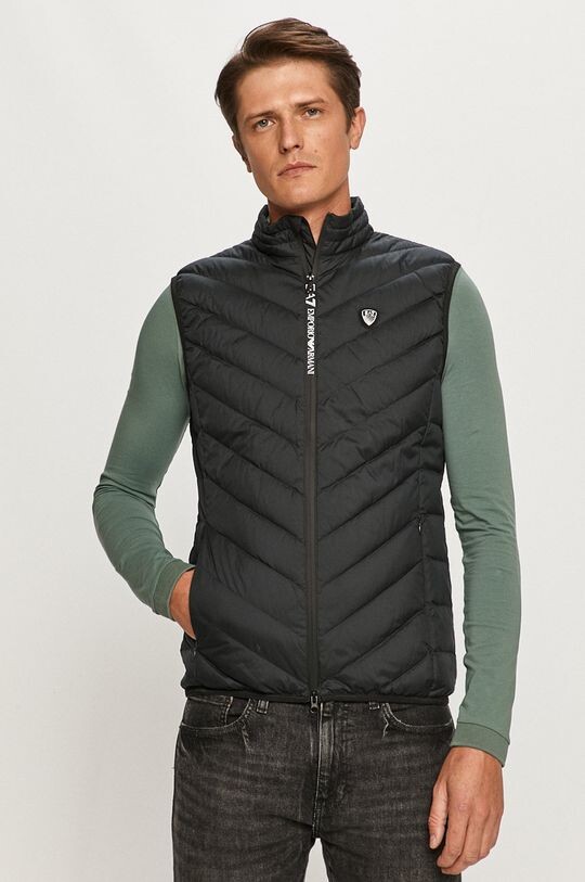 

Пуховик EA7 Emporio Armani, темно-синий