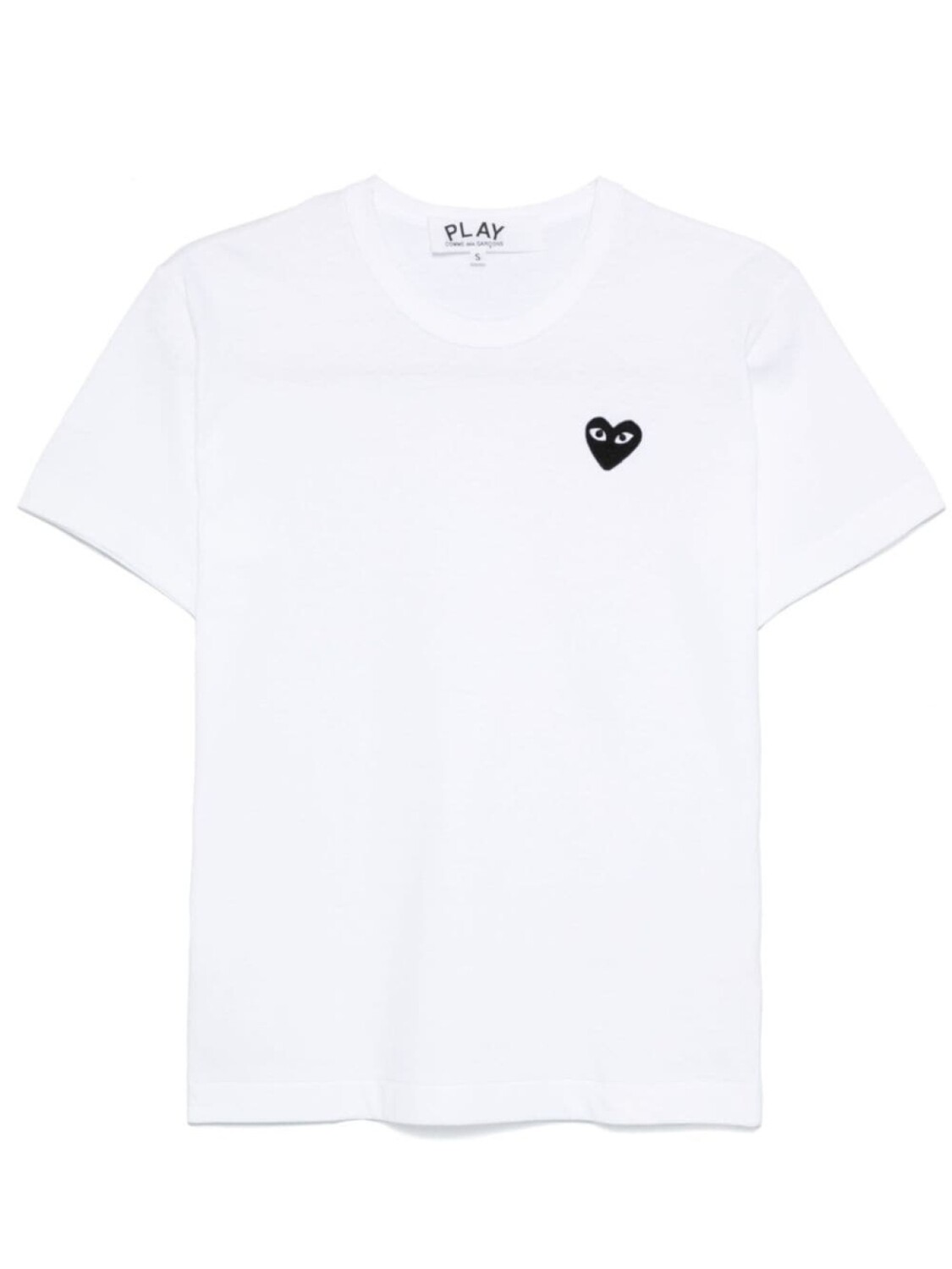 

Comme Des Garçons Play футболка с нашивкой, белый