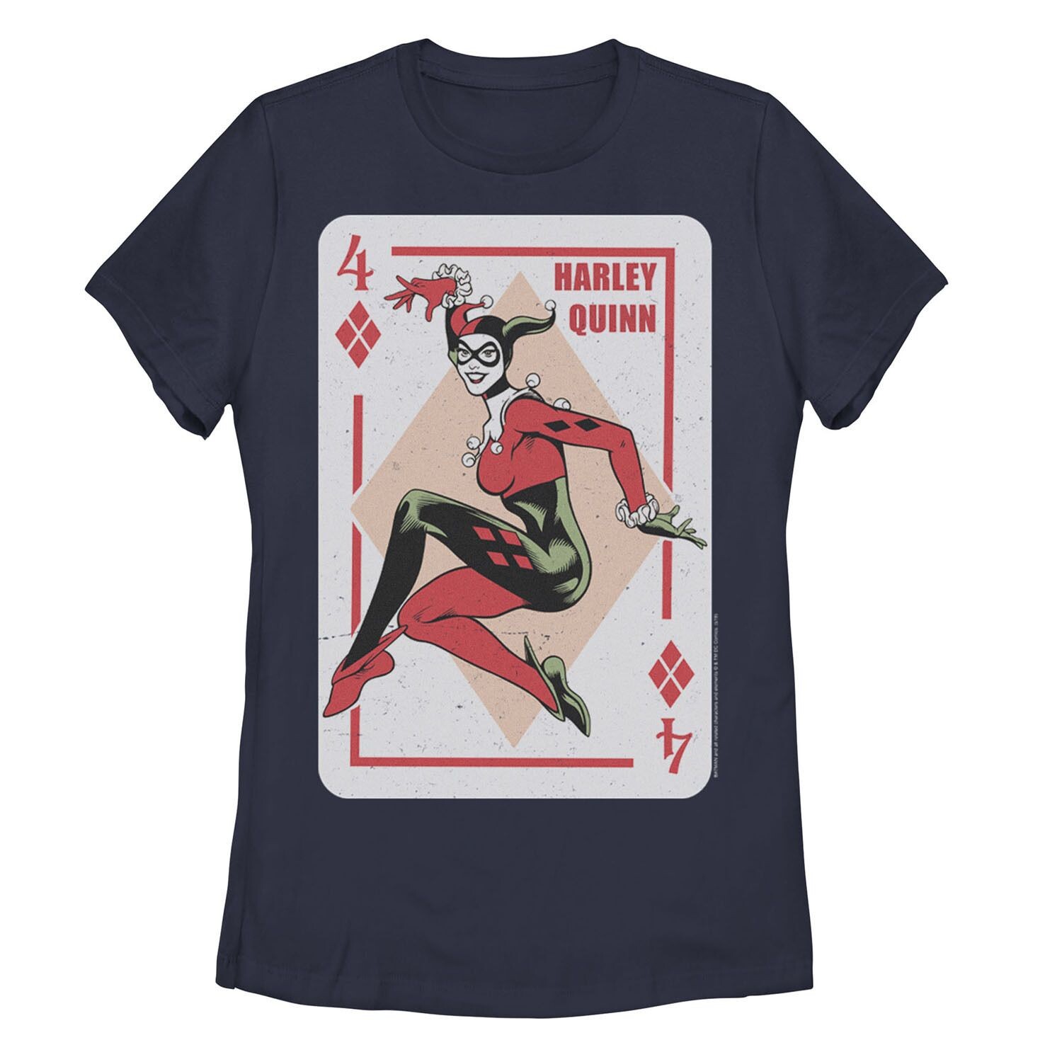 

Детская футболка с игральными картами DC Comics «Харли Квинн» Licensed Character