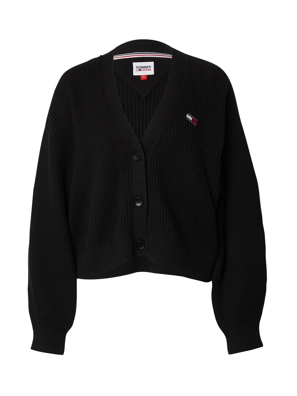 

Вязаный кардиган Tommy Jeans Essential, черный