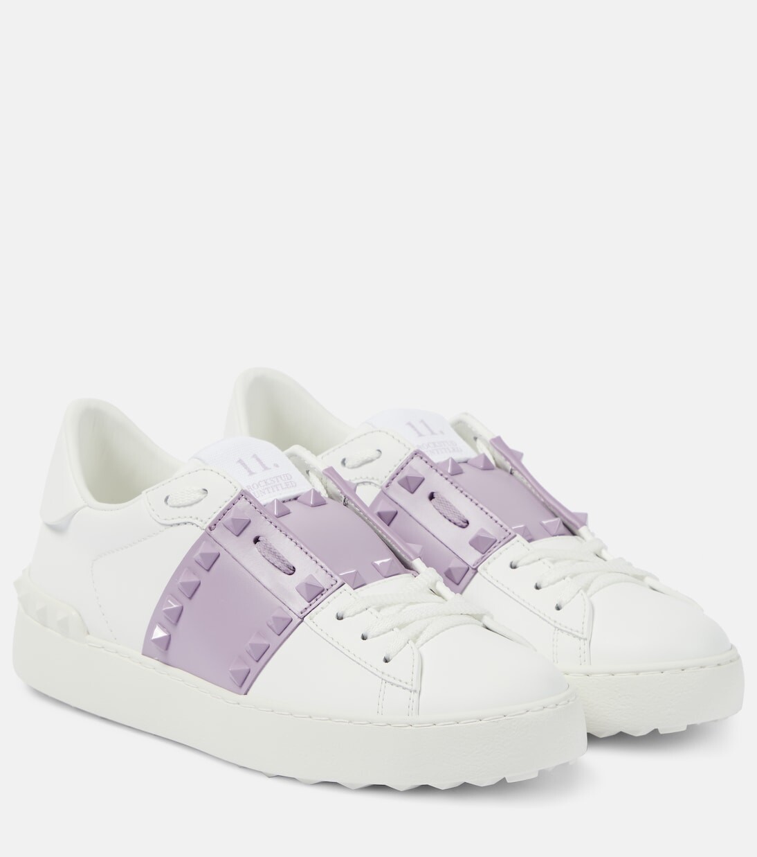 

Кроссовки rockstud untitled Valentino Garavani, сиреневый, Розовый