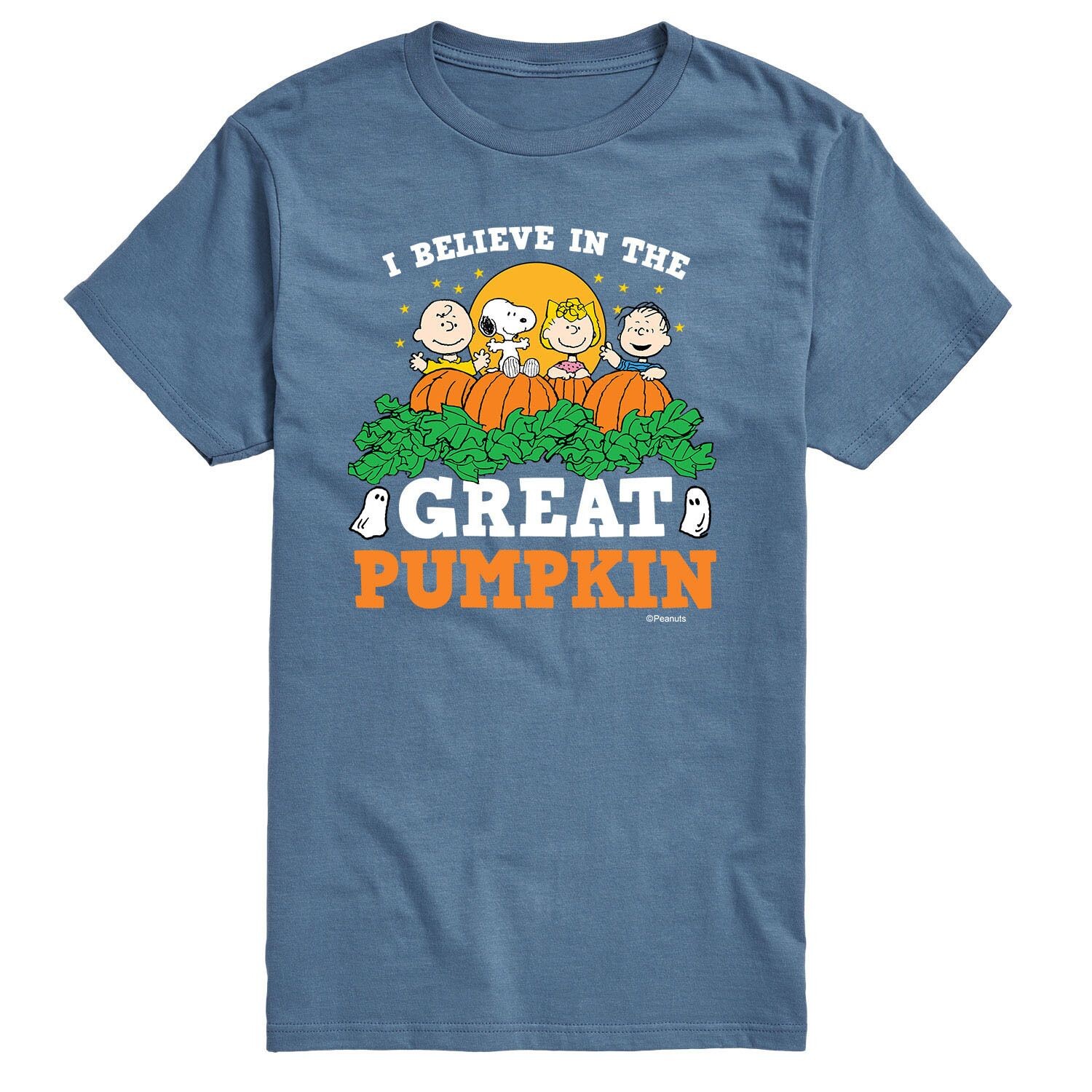 

Мужская футболка Peanuts Believe Great с тыквой Licensed Character