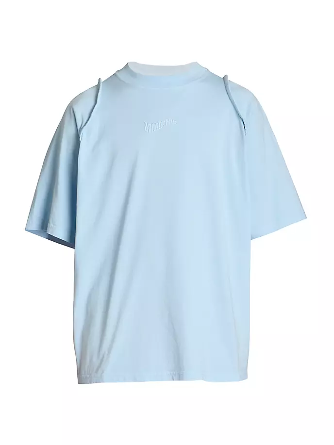 

Футболка Camargue с круглым вырезом Jacquemus, синий