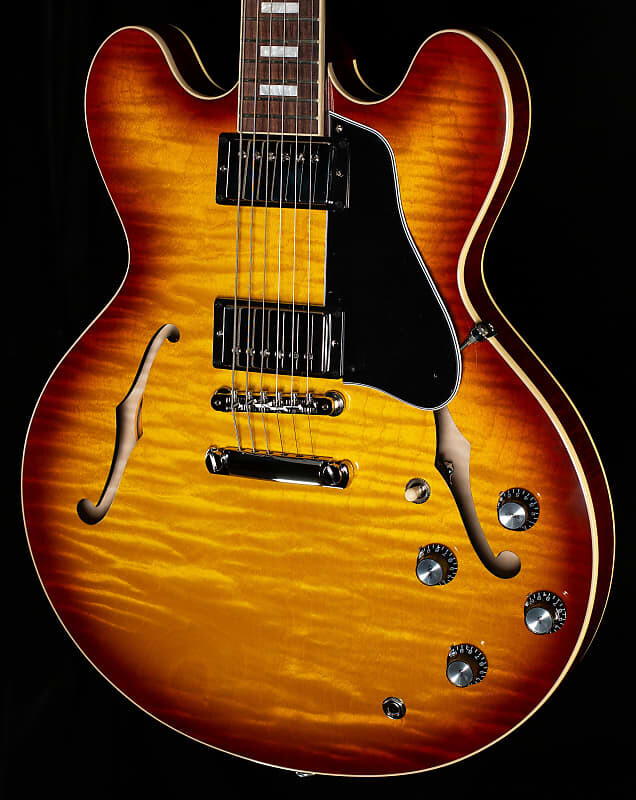

Электрогитара Gibson ES-335 Figured Iced Tea