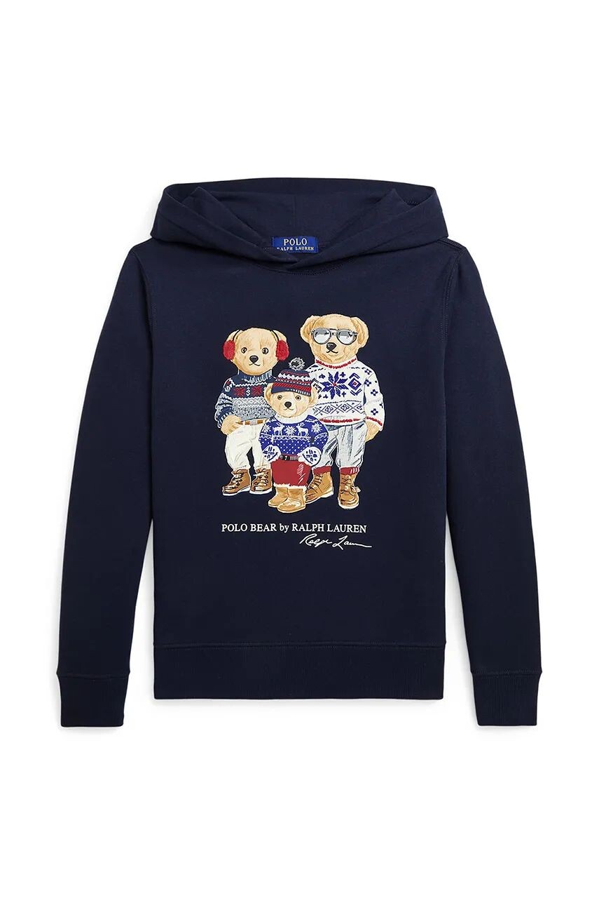 

Детская толстовка Polo Ralph Lauren, темно-синий