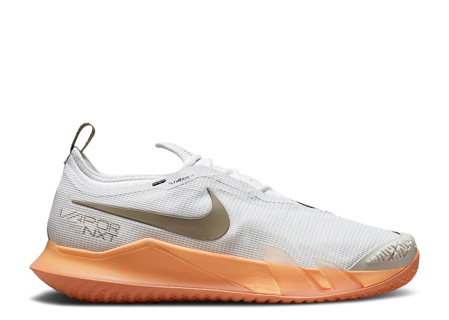 

Кроссовки Nike Nikecourt React Vapor Nxt 'White Orange Trance', белый