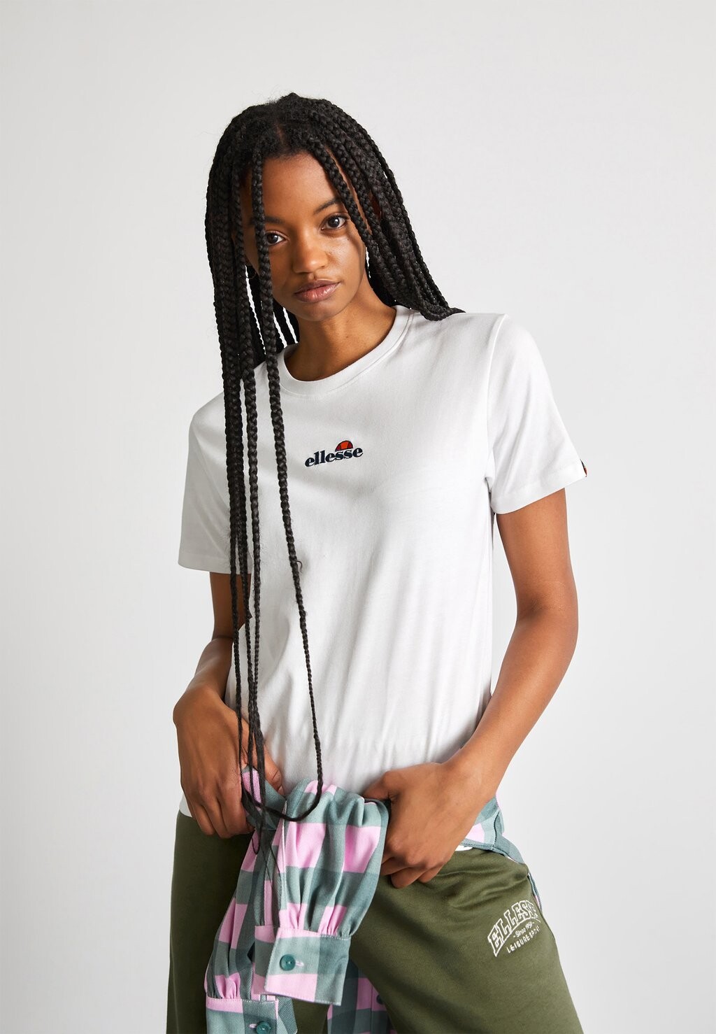 

Футболка с принтом Ellesse, белый