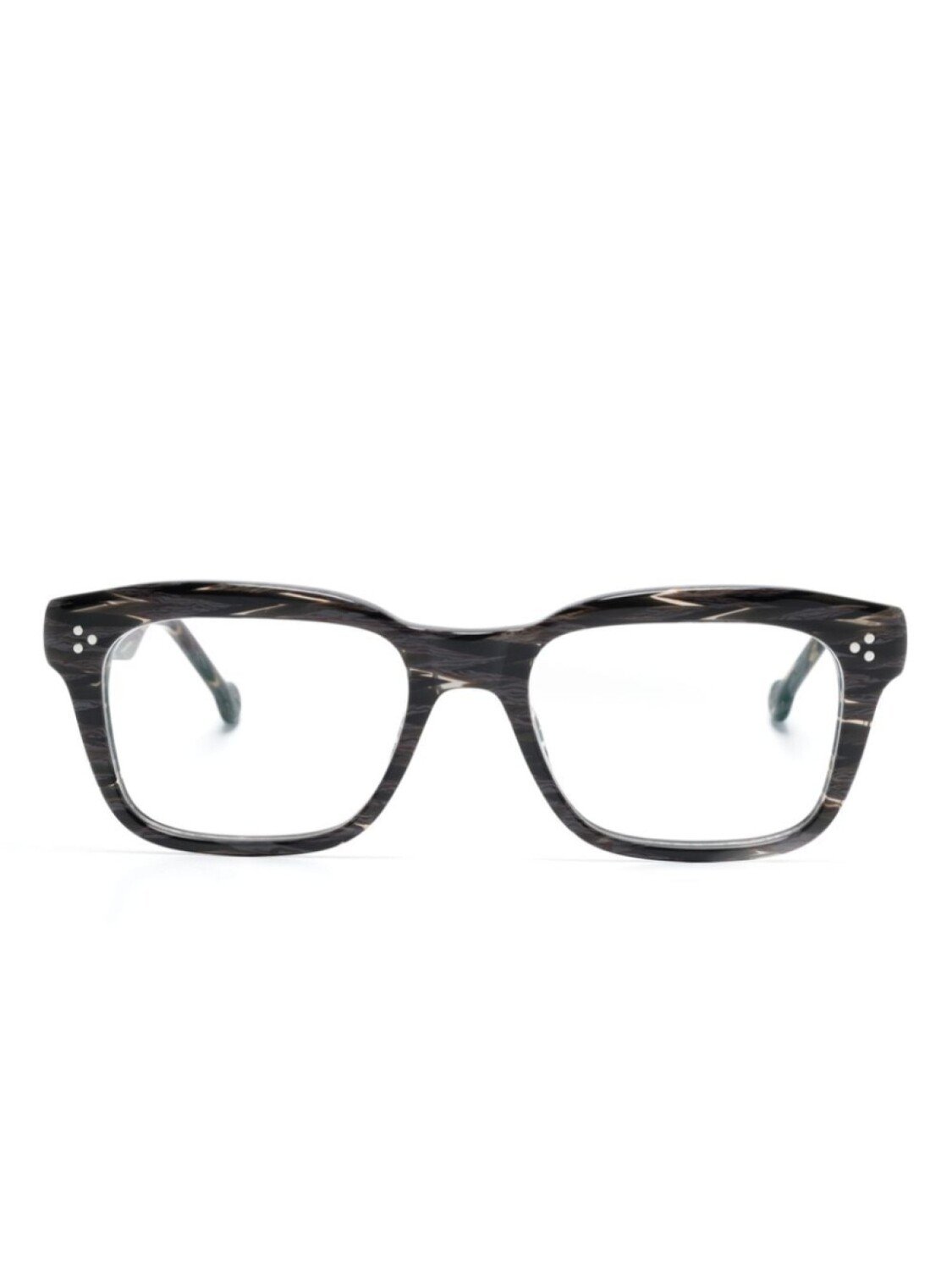 

L.A. EYEWORKS очки Duke Minus в прямоугольной оправе, серый