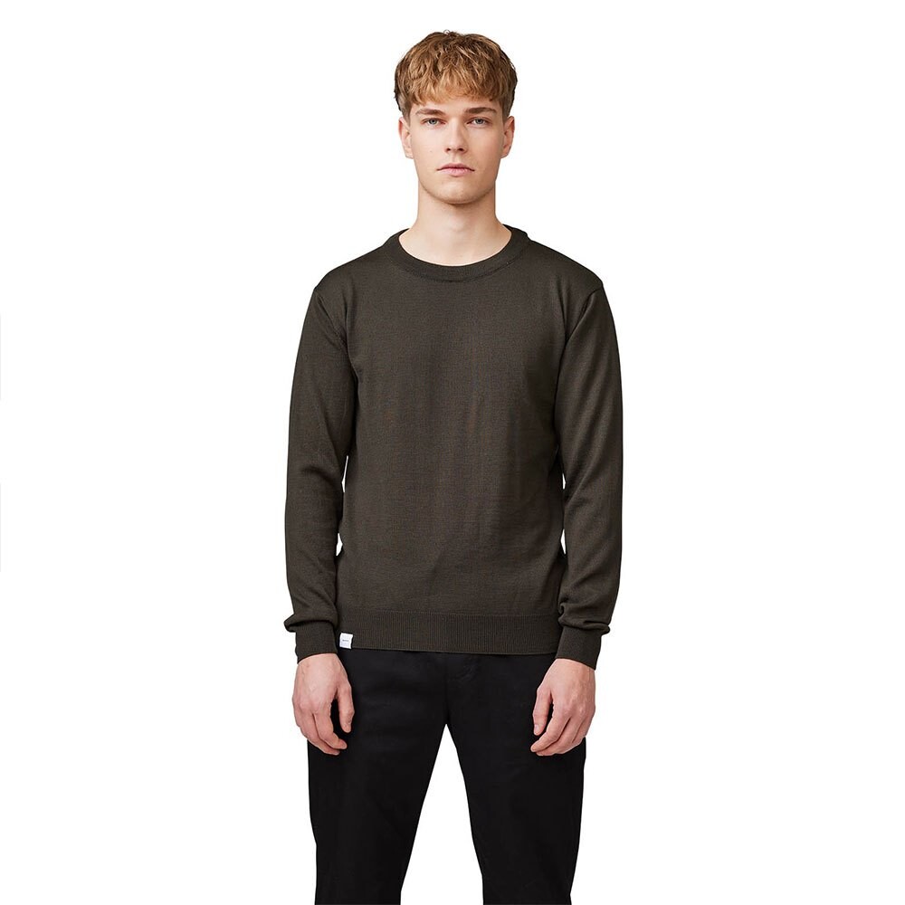 

Свитер Makia Merino Knit O Neck, коричневый