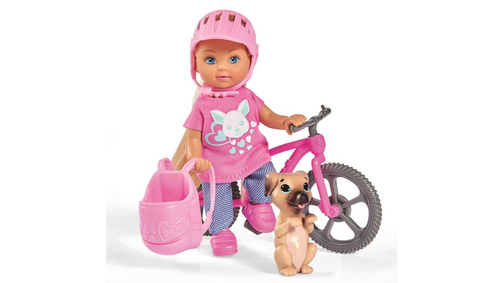 Evi love праздничный веселый велосипед Simba кукла evi домик на дереве simba 5734881