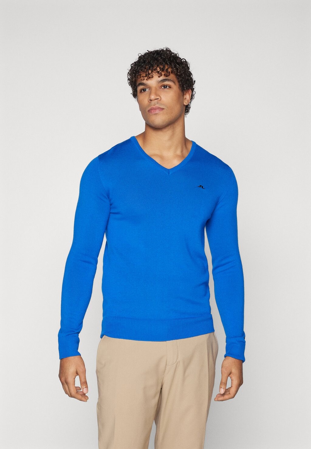 

Вязаный свитер LYMANN J.LINDEBERG Sports, цвет nautical blue