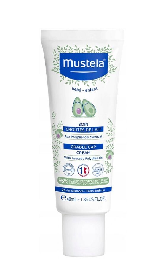 Mustela Bebe крем от колыбели, 40 ml