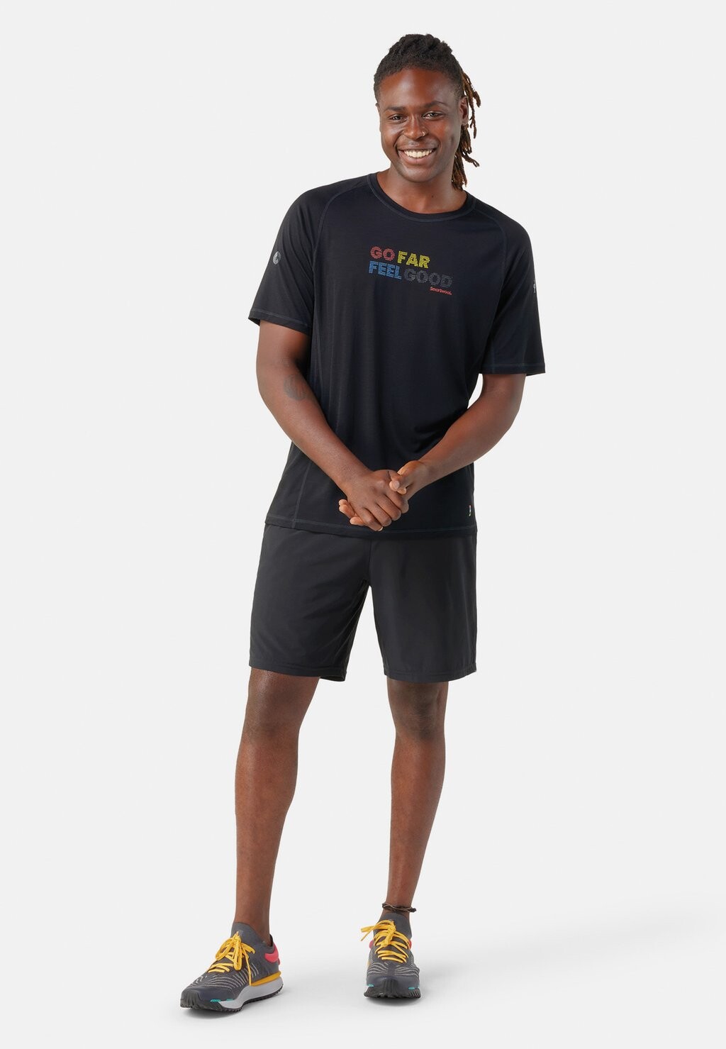 

Футболка с принтом Smartwool, черный