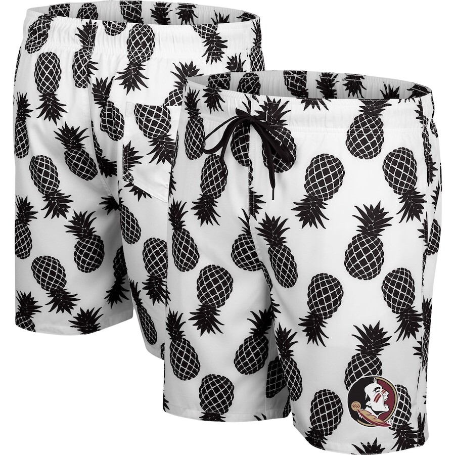 

Пляжные шорты Colosseum Florida State Seminoles, белый