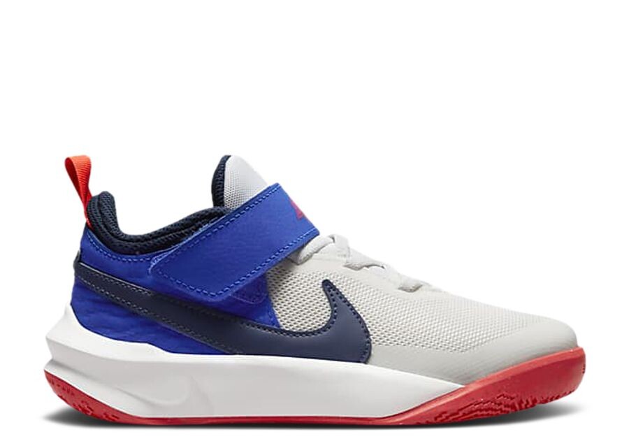 

Кроссовки Nike Team Hustle D10 PS, цвет White Game Royal